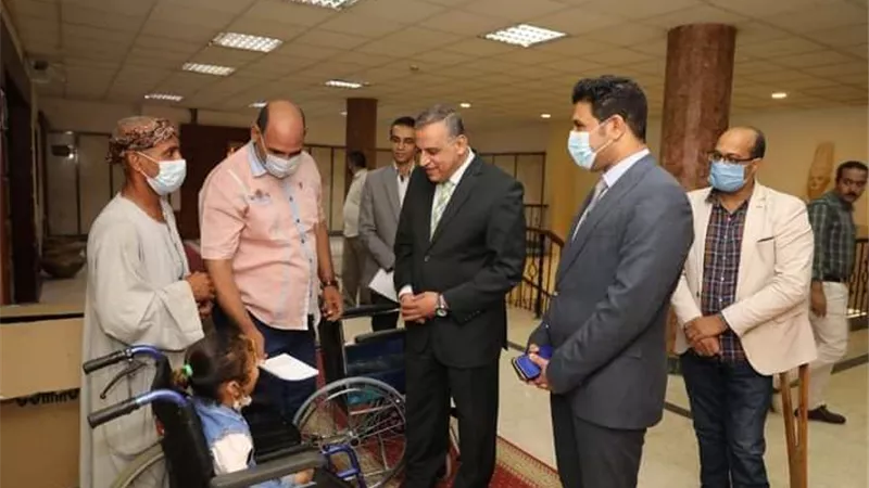 تعليم سوهاج يحقق رغبة كريمة هراس فى مواصلة تعليمها..صور