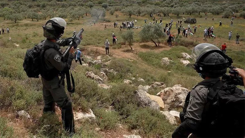 إصابة فلسطينى برصاص إسرائيلي فى الضفة الغربية