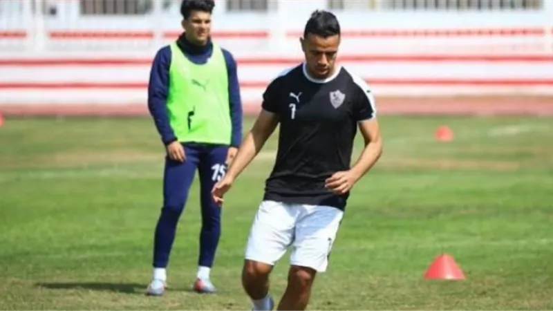 مران الزمالك.. حازم إمام يشارك فى التدريبات الجماعية