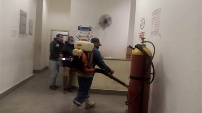 مرسى مطروح تكثف حملات التوعية بكورونا وتعقم الأسواق والمنشأت.صور