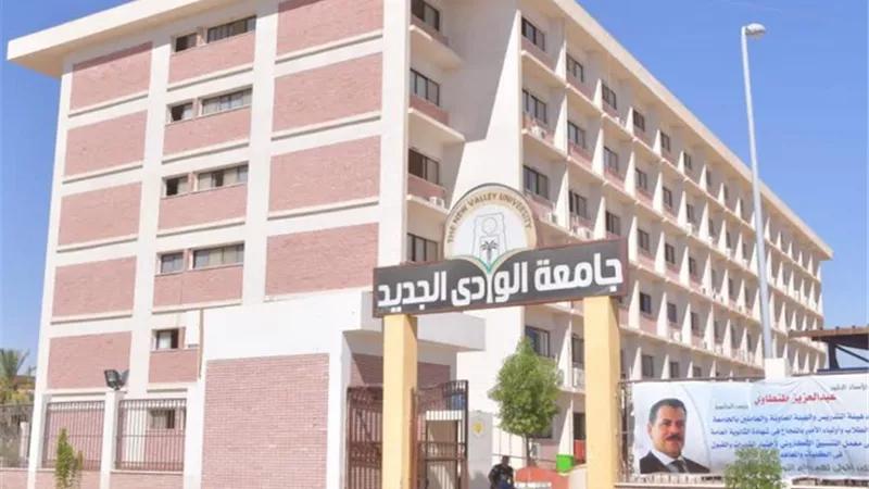 جامعة الوادي الجديد تتقدم بسرعات 600ميجا بت/ث على شبكة المعلومات