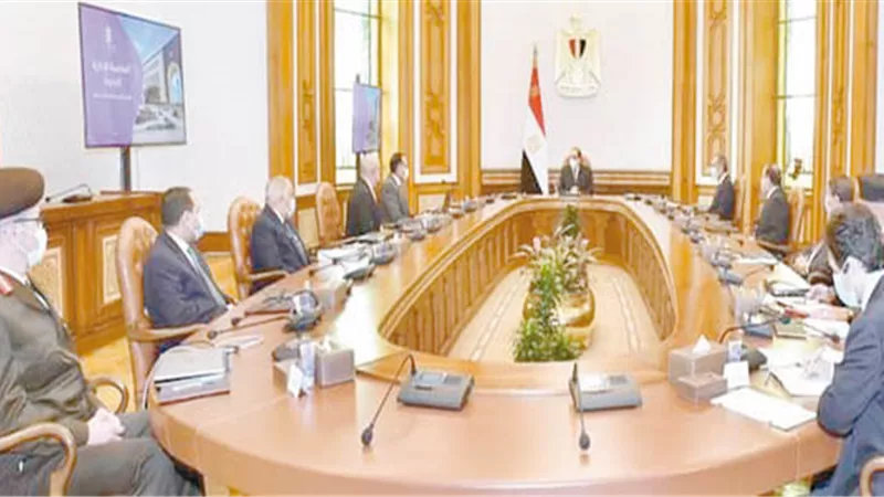 السيسي يتابع محاور خطة الحكومة للانتقال إلي العاصمة الإدارية