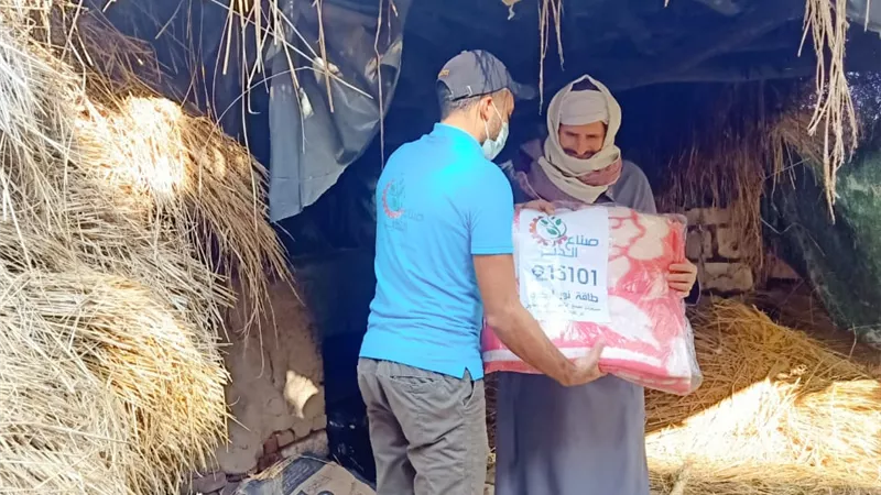 50 ألف بطانية من صناع الخير لغير القادرين فى القرى الأشد احتياج ب ٢٠ محافظة