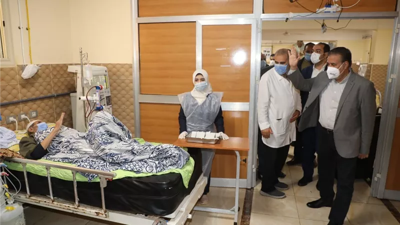 محافظ المنوفية : مكافأة للأطقم الطبية والعاملين بأقسام كورونا بمستشفى حميات ميت خلف تقديرا لجهودهم.. صــــور