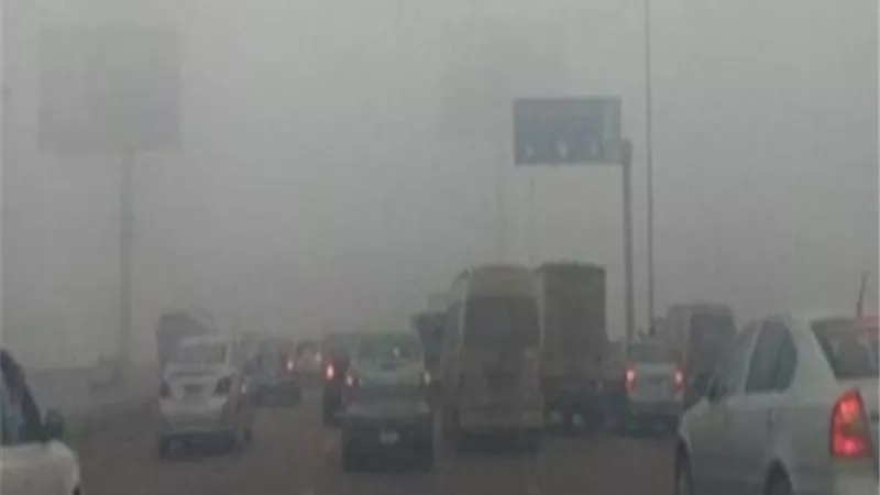 إغلاق محور 30 يونيو بسبب الشبورة