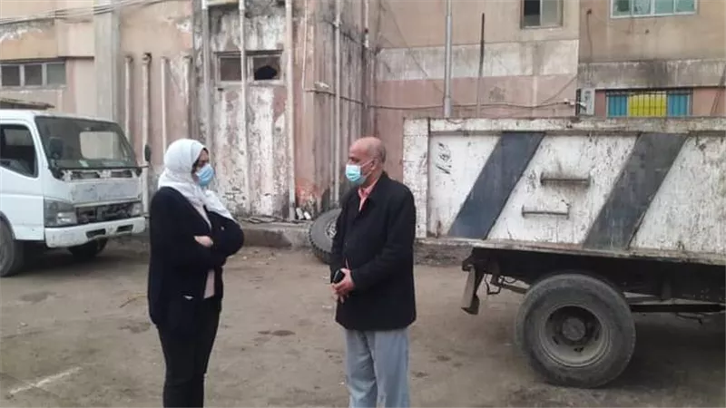 نائبة محافظ القليوبية تتفقد الحملة الميكانيكية بمدينه طوخ