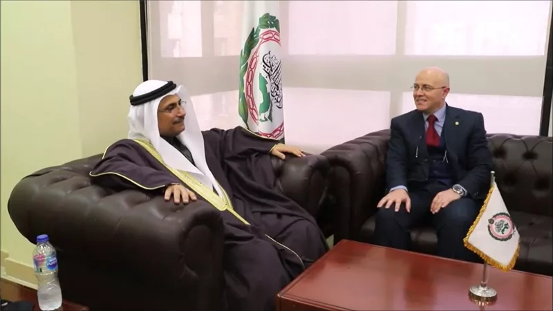 رئيس البرلمان العربي يستقبل سفير المملكة المغربية لدى جمهورية مصر العربية