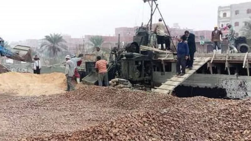 محافظ الشرقية يتابع انتظام سير الأعمال الإنشائية بمجمع المصالح الحكومية بمدينة ديرب نجم