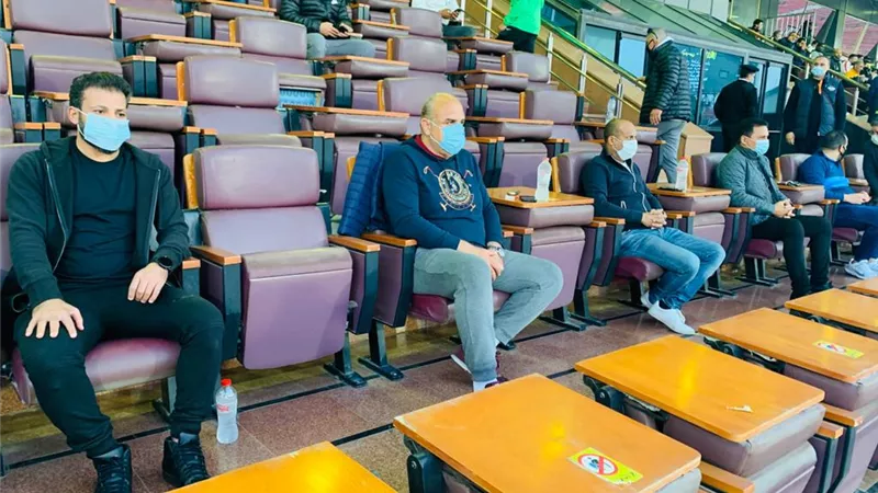 جهاز المنتخب يتابع مباراة دجلة وانبي