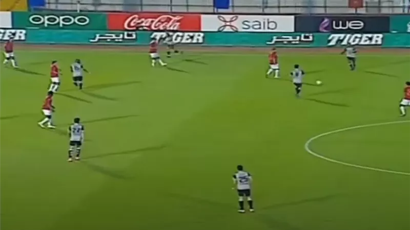 التعادل السلبى يحسم الشوط الأول من مباراة الأهلي وسيراميكا كليوباترا