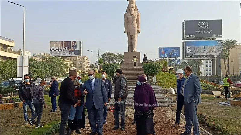 محافظ القاهرة يتفقد اعمال التجميل والتطوير بشارع صلاح سالم بالصور