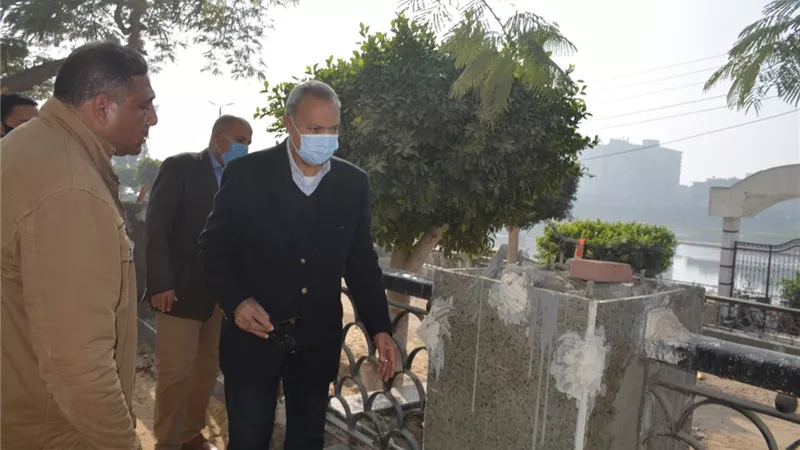 محافظ القليوبية يتفقد أعمال تطوير كورنيش مدينة بنها وممشى النيل للوقوف على نسب التنفيذ