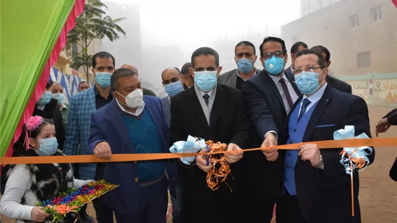 محافظ الغربية يفتح مدرستين بمركز زفتى بتكلفة ١٥مليون جنيه -صور