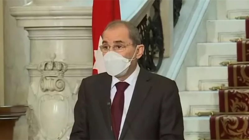 وزير الخارجية الاردني : ملتزمون بحل القضية الفلسطينية على اسس السلام العالمي