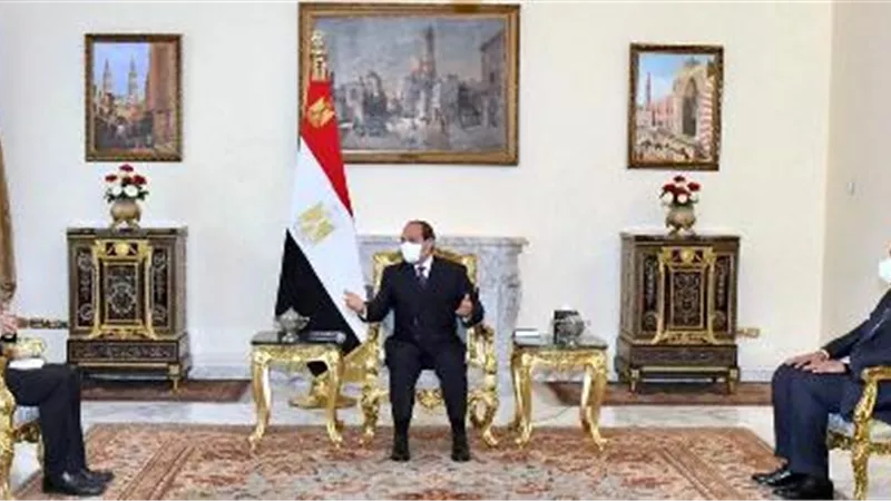 الرئيس السيسى يستقبل وزير خارجية فرنسا لمتابعة القضايا الإقليمية في شرق المتوسط