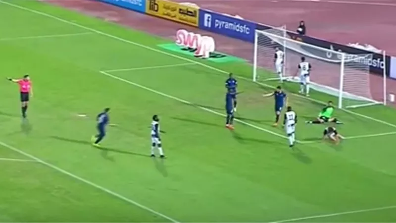 بيراميدز يتقدم على وادى دجلة بهدف فى الشوط الأول