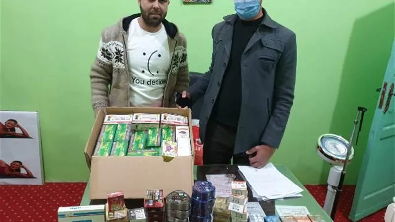 ضبط مركز خاص للعلاج الطبيعى بدون ترخيص في الشرقية.صور