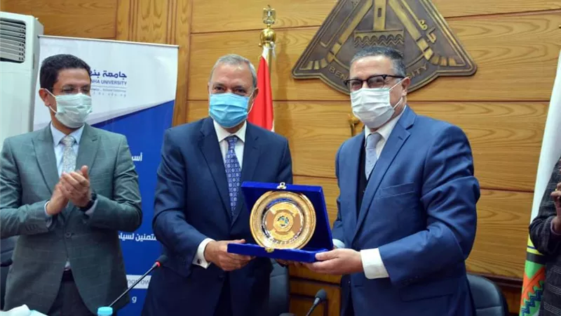 جامعة بنها تنظم احتفالية لتكريم جمال السعيد بعد تعيينه عضوا بمجلس النواب