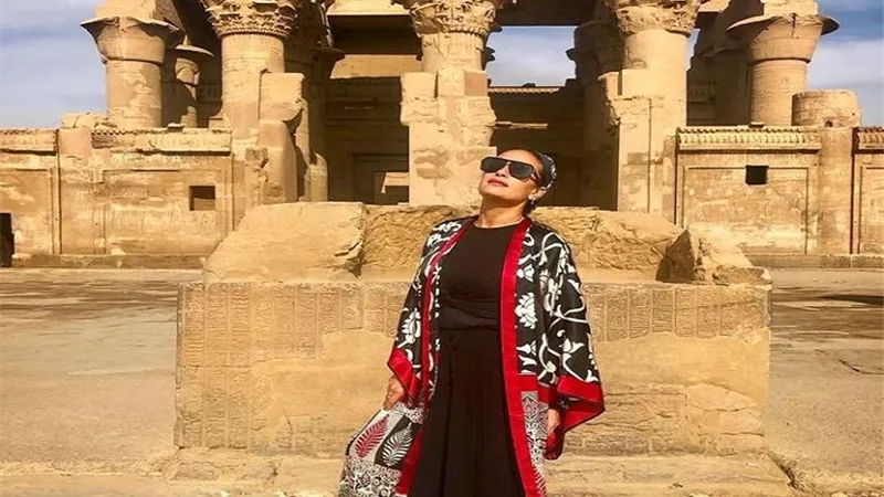 هند صبري تخطف القلوب بإطلالة فى أحدث ظهور