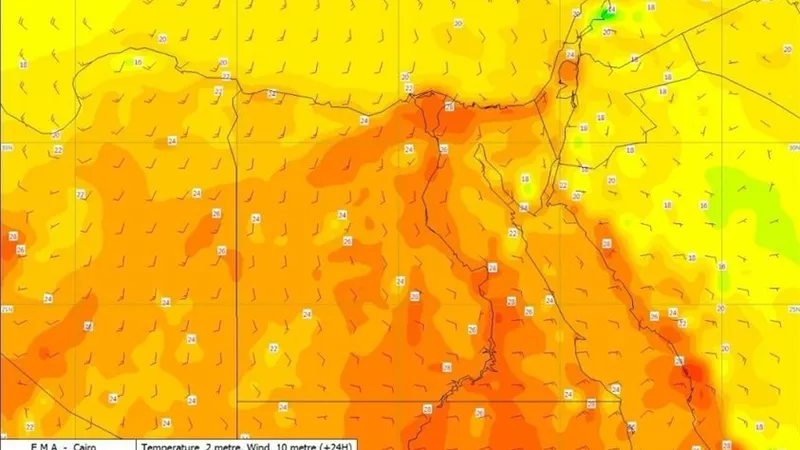 الارصاد تكشف عن حالة الطقس و اماكن سقوط الامطار خلال الـ 5 ايام المقبلة