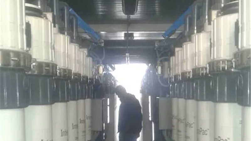 تشغيل محطة مياه عين غصين في الإسماعيلية بكامل طاقتها.صور