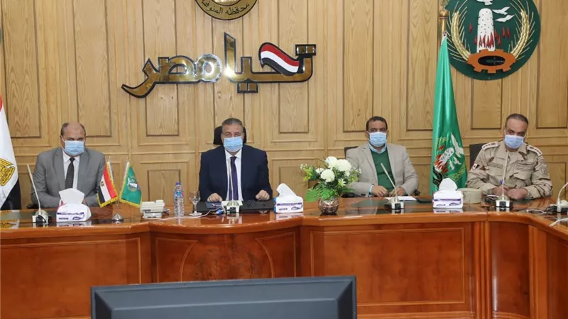 ابو ليمون : تقديم كافة الدعم لتطوير 81 قرية بمركزي الشهداء وأشمون
