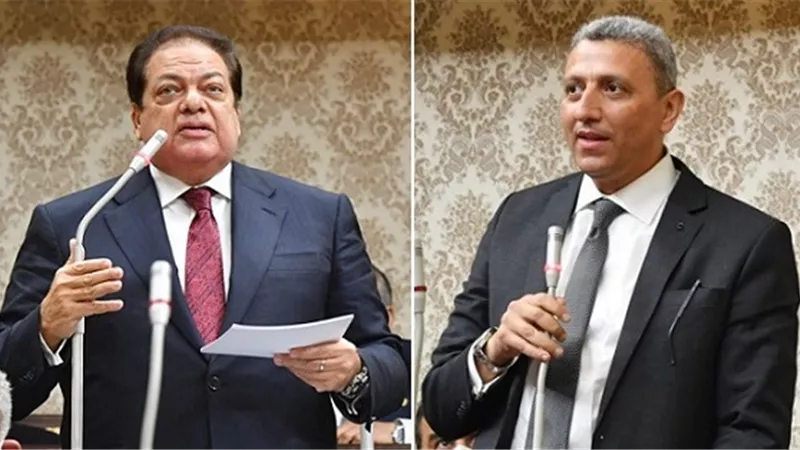 فوز محمد أبوالعينين وأحمد سعدالدين بمنصبيْ الوكيلين لمجلس النواب