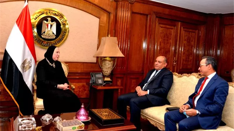 التجارة والصناعة و وفا بنك يتناولا التعزيز الاستثماري لزيادة صادرات مصر بـ 15 دولة افريقية