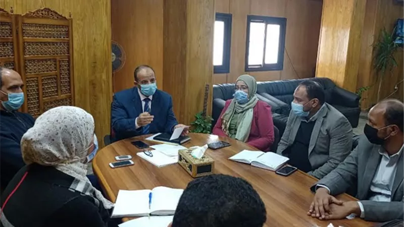 وكيل وزارة التعليم بقنا: تسجيل حلقات تعليميه للطلاب من ذوى الهمم