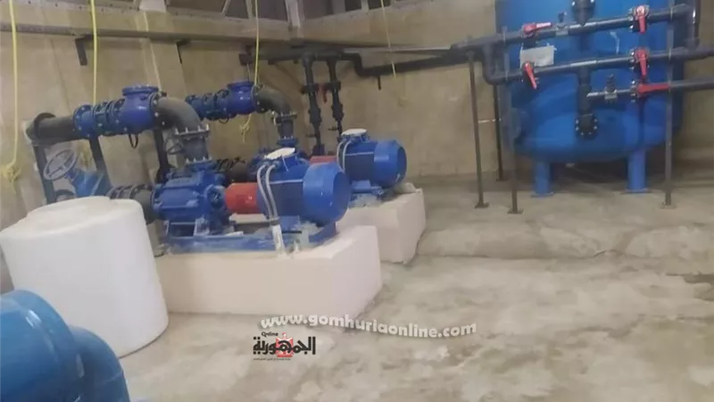 ٧ مليون جنيه لمحطة معالجة الصرف الصحي الثلاثية المدمجه بمرسي علم