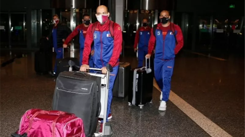 منتخب قطر لكرة اليد يصل مطار برج العرب للمشاركة في كأس العالم