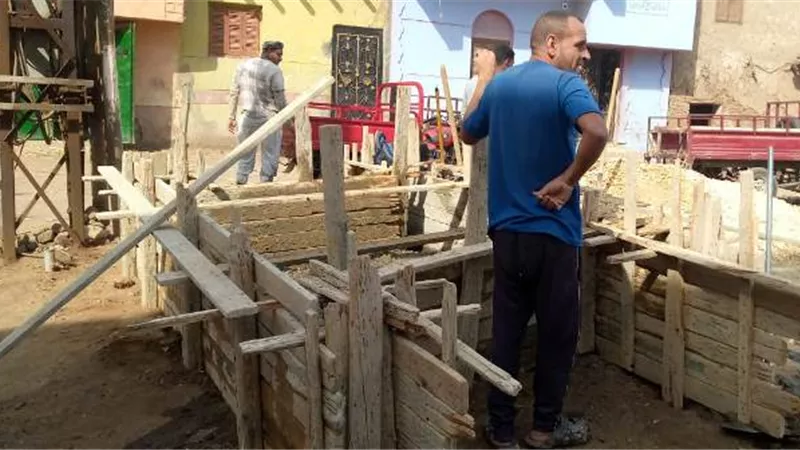 تركيب محولين كهرباء بنجع دنقل بأرمنت جنوب غرب الأقصر