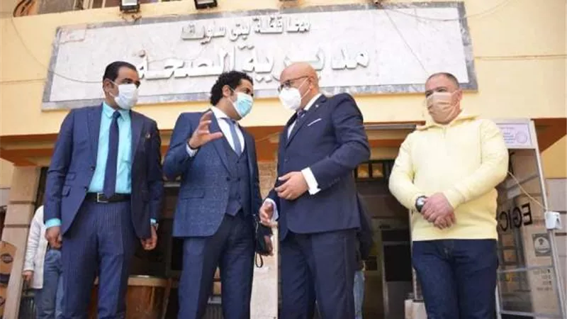 مساهمات عينيه لمواجهة كورونا ببنى سويف