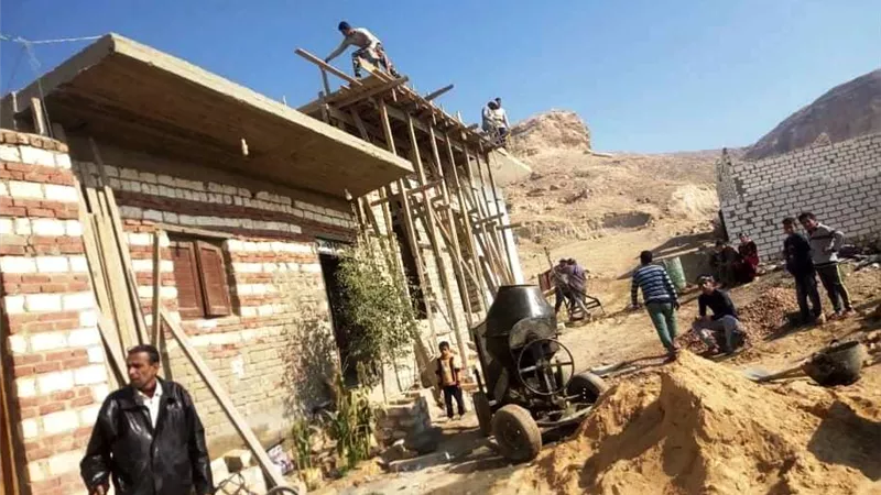 رئيس مدينة ملوى : حملات مستمرة لوقف البناء العشوائى وضبط المخالفات