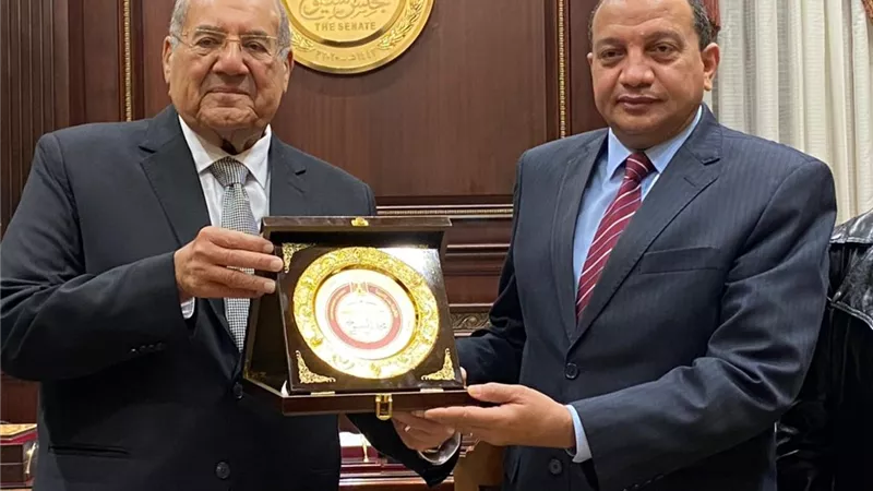 رئيس الشيوخ يستقبل رئيس جامعة بني سويف.. ويؤكد أهمية التعاون مع الجامعات المصرية
