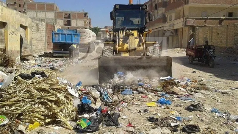 تحصين المواشى ورفع مخافات وبناء مخالف بحى العامرية