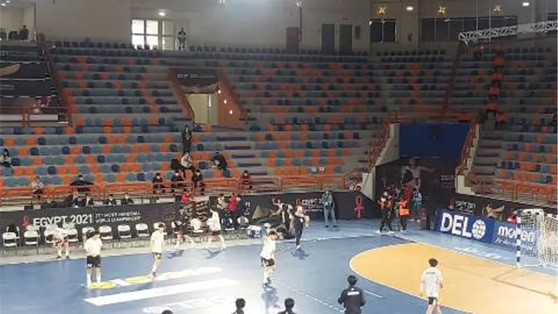 بيلا روسيا تتقدم على كوريا الجنوبية 15/9 في الشوط الاول