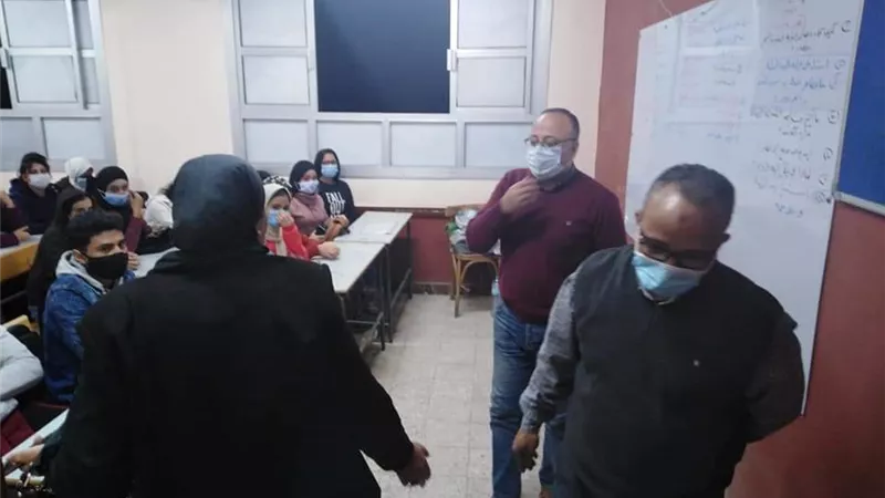 وكيل تعليم القليوبية تتفقد مدارس الخصوص خلال الفترة المسائية