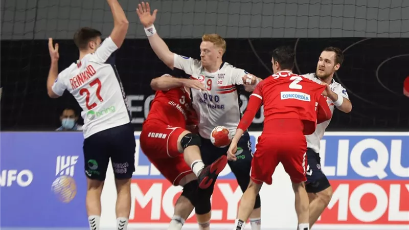 النرويج تهزم سويسرا 31-25 بمونديال اليد
