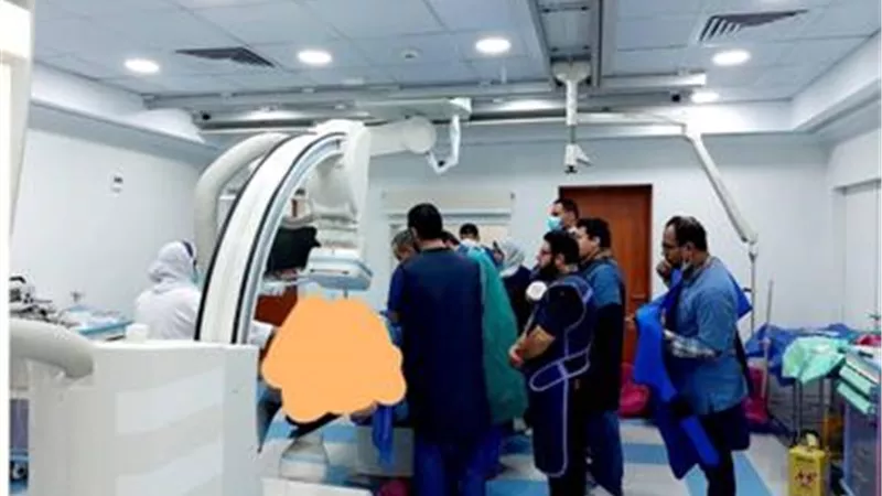 24 عملية قسطرة قلب بمستشفى بنى سويف فى يوم