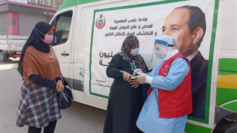 انطلاق مبادرة رئيس الجمهورية لمتابعة حالات العزل المنزلي لمرضى الكورونا بالقليوبية
