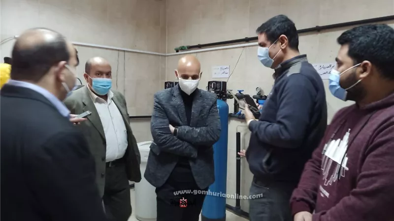 وكيل وزارة الصحة يتفقد الخدمات الطبية بكفرصقر