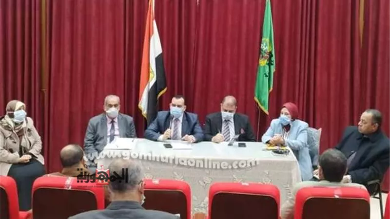 استعدادا لاستقبال امتحانات الفصل الدراسي الأول : مدير تعليم المنوفية يترأس اجتماعا لقيادات العملية التعليمية بالمديرية والادارات