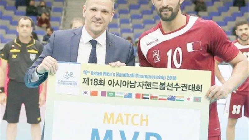 فرانكيس مارزو أفضل لاعب فى مباراة قطر واليابان بمونديال اليد