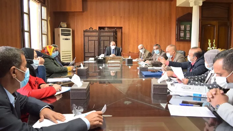 تعلية عدد من المنشآت الجامعيه ببنى سويف