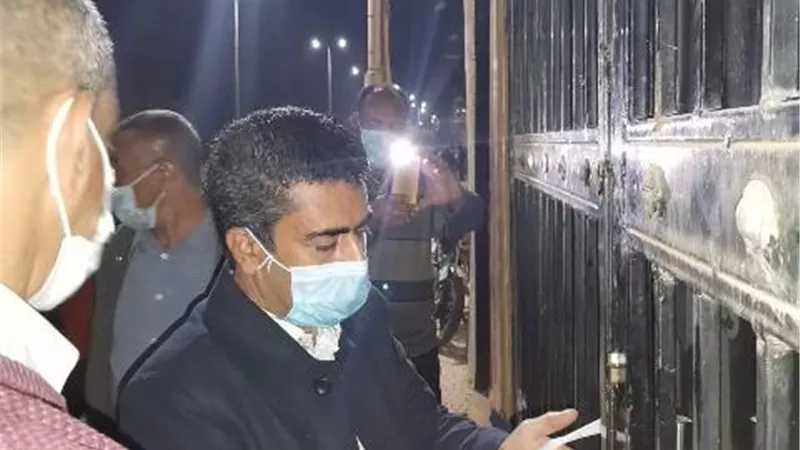 فض فرح وغلق قاعة وضبط 7 أشخاص فى حملة بالبياضية جنوب الأقصر
