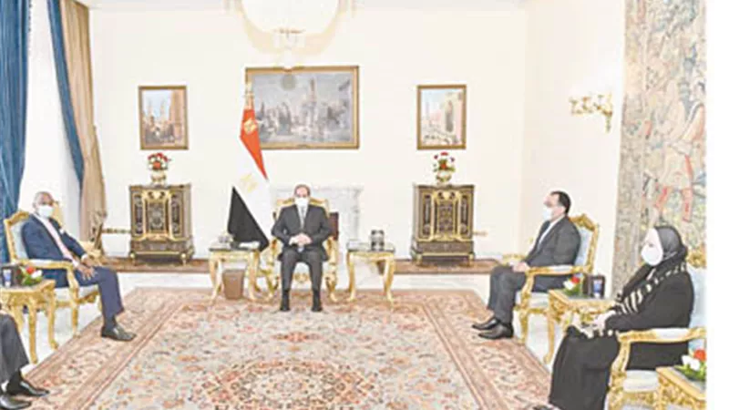 السيسي يؤكد دعم مصر .. لتحقيق التكامل الاقتصادي بين دول القارة