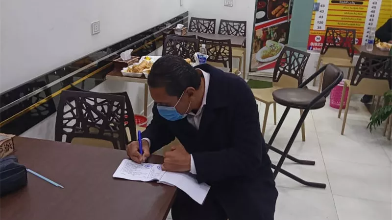 تحرير ٦٦ محضر عدم الالتزام بالإجراءات الإحترازية بدمياط