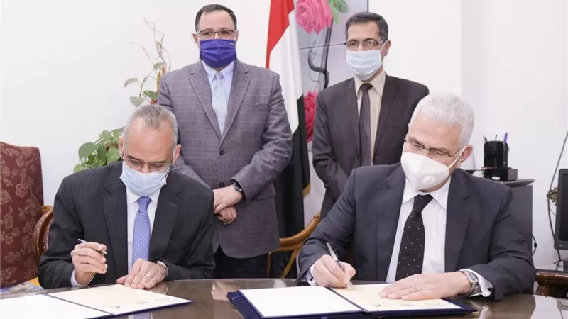 توقيع بروتوكول تعاون بين جامعة طنطا والمركز القومي للبحوث