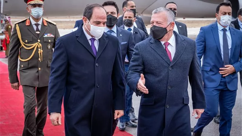 الديوان «الملكى الأردنى» ينشر فيديو وصور للاستقبال الحافل للرئيس السيسى وتفاصيل المباحثات